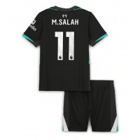 Maglie da calcio Liverpool Mohamed Salah #11 Seconda Maglia Bambino 2024-25 Manica Corta (+ Pantaloni corti)